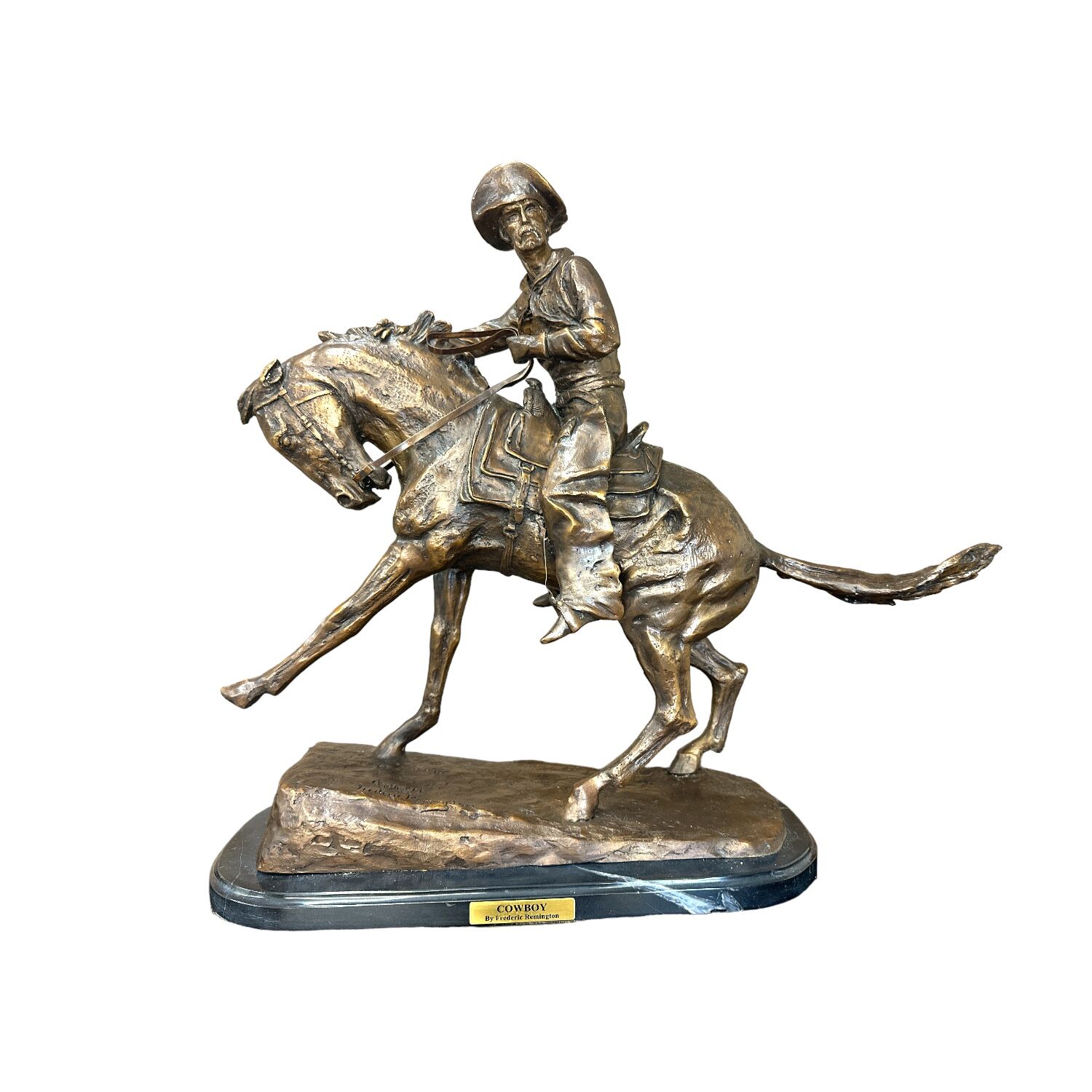 Bronze Statue ~ The Cowboy 2024 ~ Frederic Remington